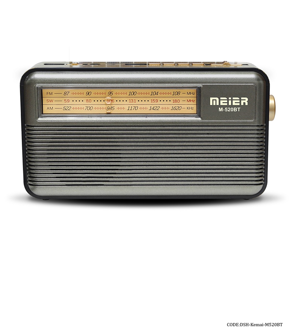 رادیو کلاسیک فلش خور مدل KEMAI-M520BT-S