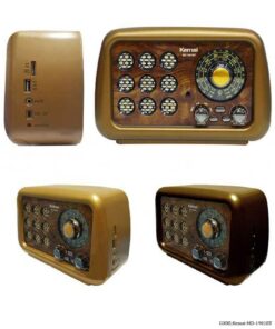 رادیو کلاسیک فلش خور مدل KEMAI-MD-1901BT