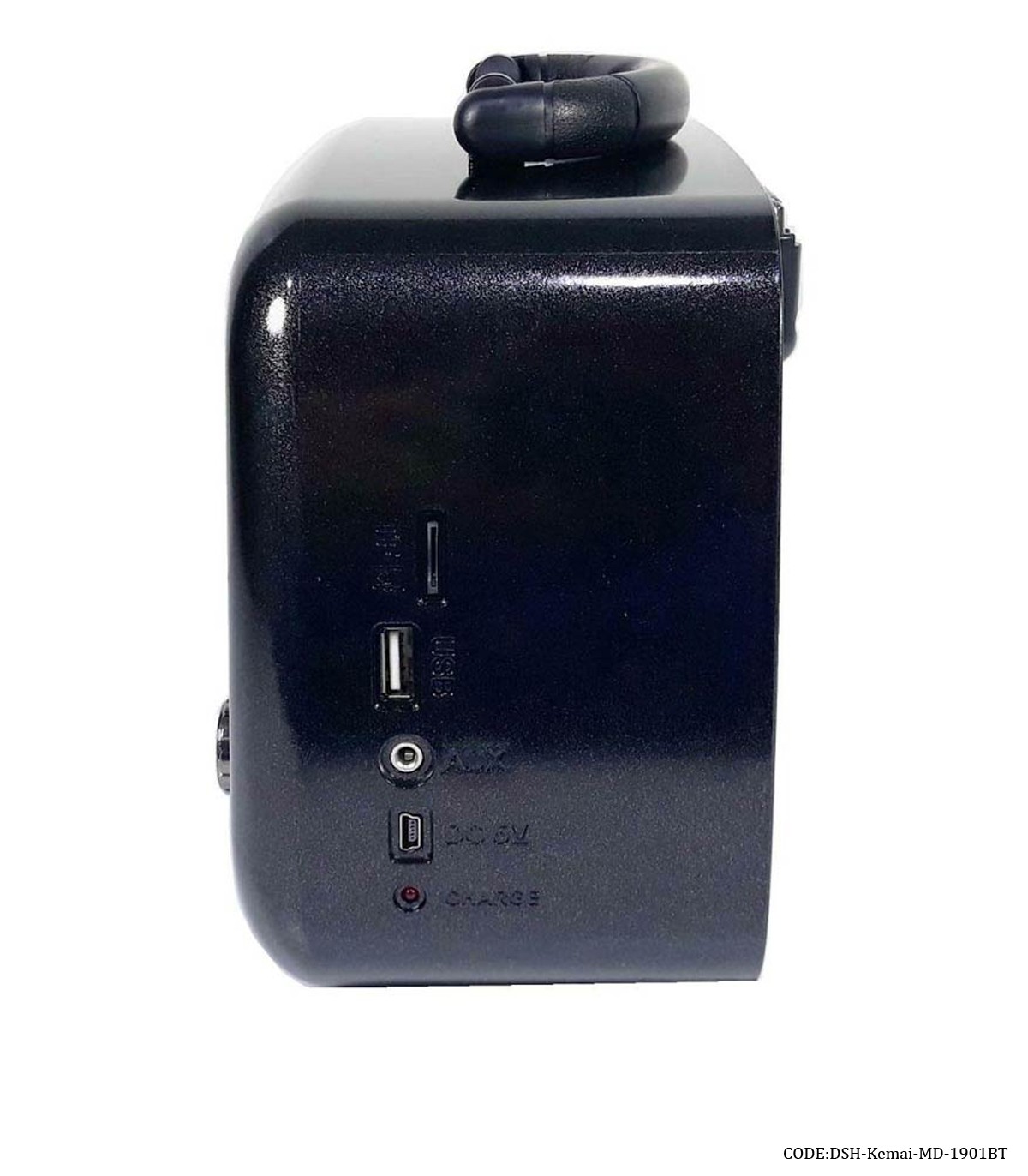 رادیو کلاسیک فلش خور مشکی مدل KEMAI-MD-1901BT