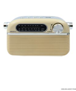 رادیو کلاسیک شارژی مدل ADZEST-P5000 کرم
