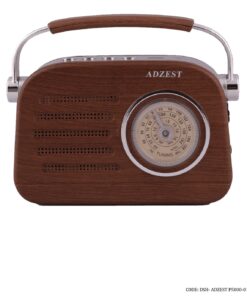 رادیو کلاسیک فلش خور مدل ADZEST-P5000-01 قهوه ای