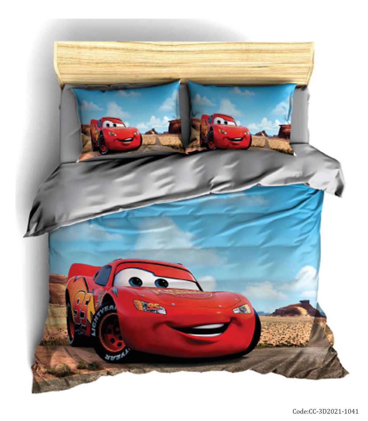 سرویس روتختی سه بعدی پسرانه مدل مک کویین