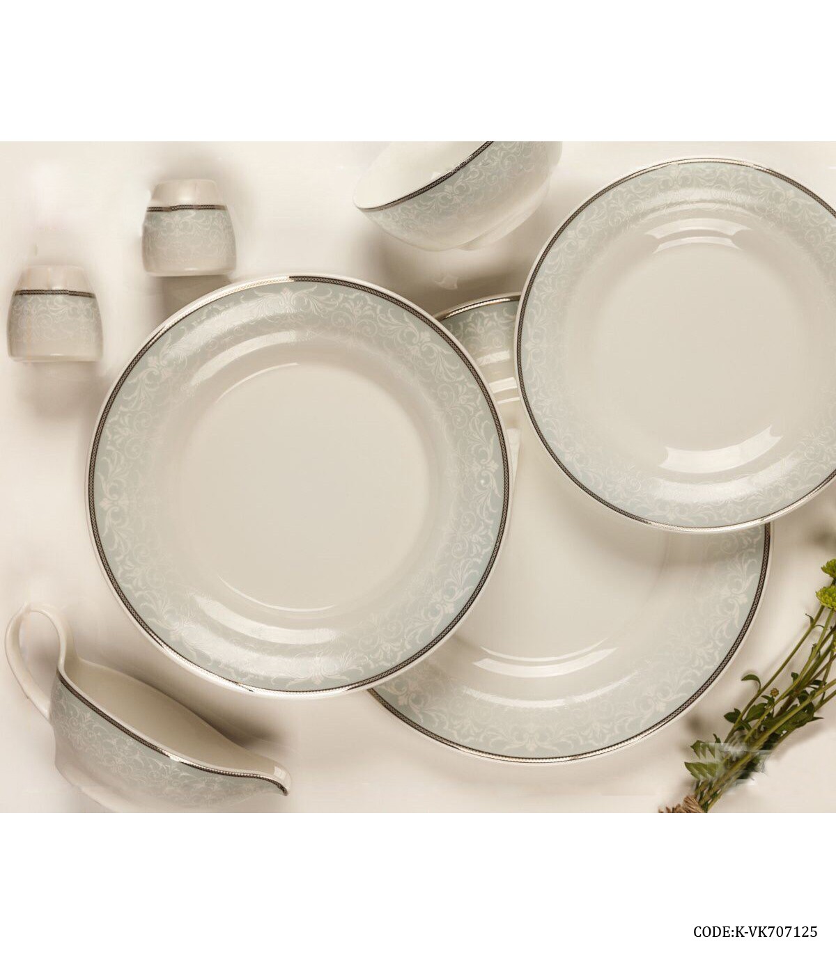 سرویس غذاخوری 6 نفره طرح کاترینا