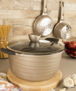 سرویس قابلمه گرانیتی 25 پارچه بژ مدل 713825-7