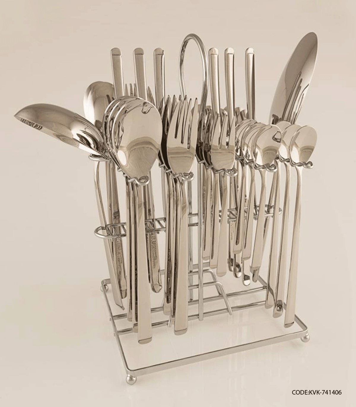 سرویس قاشق 6 نفره ویراکیش همراه با استند مدل 741406