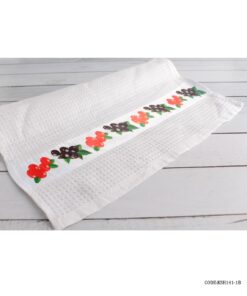 دستمال آشپزخانه نخی طرح زیتون