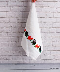 دستمال آشپزخانه نخی طرح زیتون