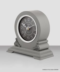 ساعت رومیزی چوبی مدل DANSON طوسی کد 5512