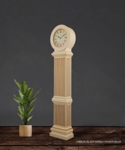 ساعت ایستاده عدد رومی مدل CAVALLI GOLDEN CREAM کد 227