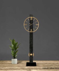 ساعت ایستاده فانتزی مدل LONGPORT مشکی کد 14141