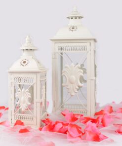 فانوس فلزی دو عددی دکوری سری 4-143