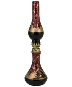 ست چراغ گرد سوز و گلابپاش قرمز مدل Mw