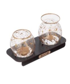 گلدان و جا شمعی شیشه ای مدل Z100