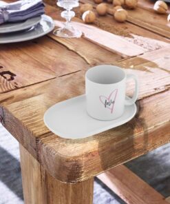 ماگ چینی مدل LOVE سفید