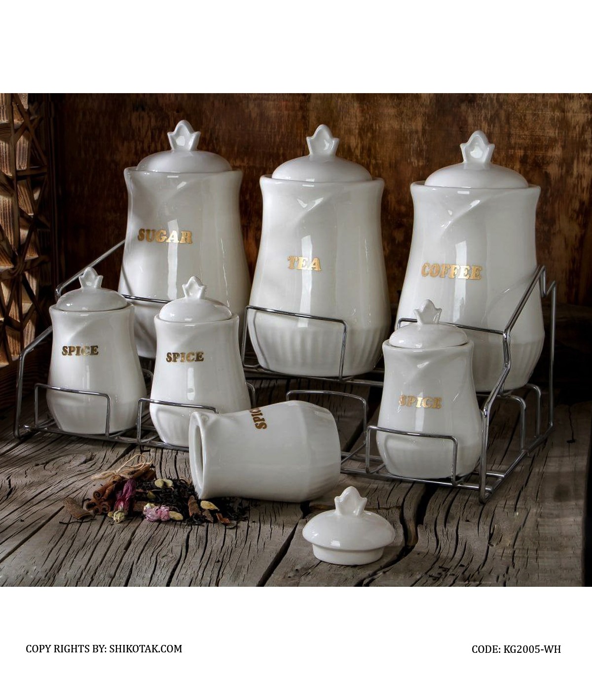 سرویس پاسماوری مدرن مدل همتا سفید