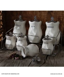 سرویس پاسماوری کلاسیک مدل مه لقا سفید نقره ای