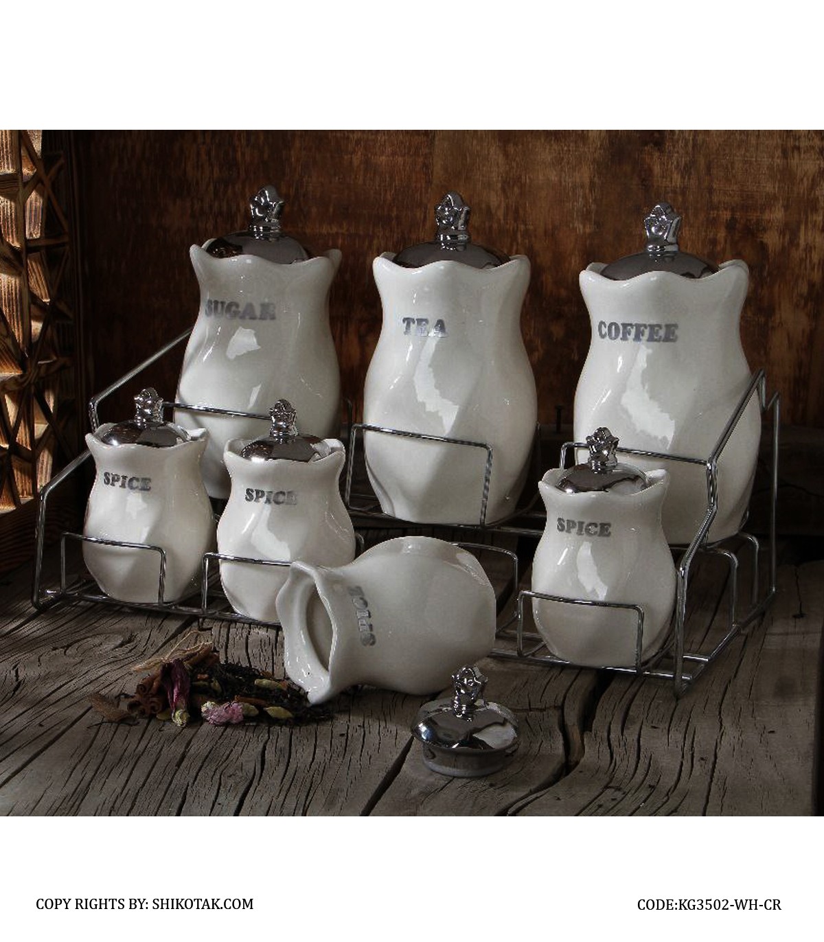 سرویس پاسماوری کلاسیک مدل مه لقا سفید نقره ای