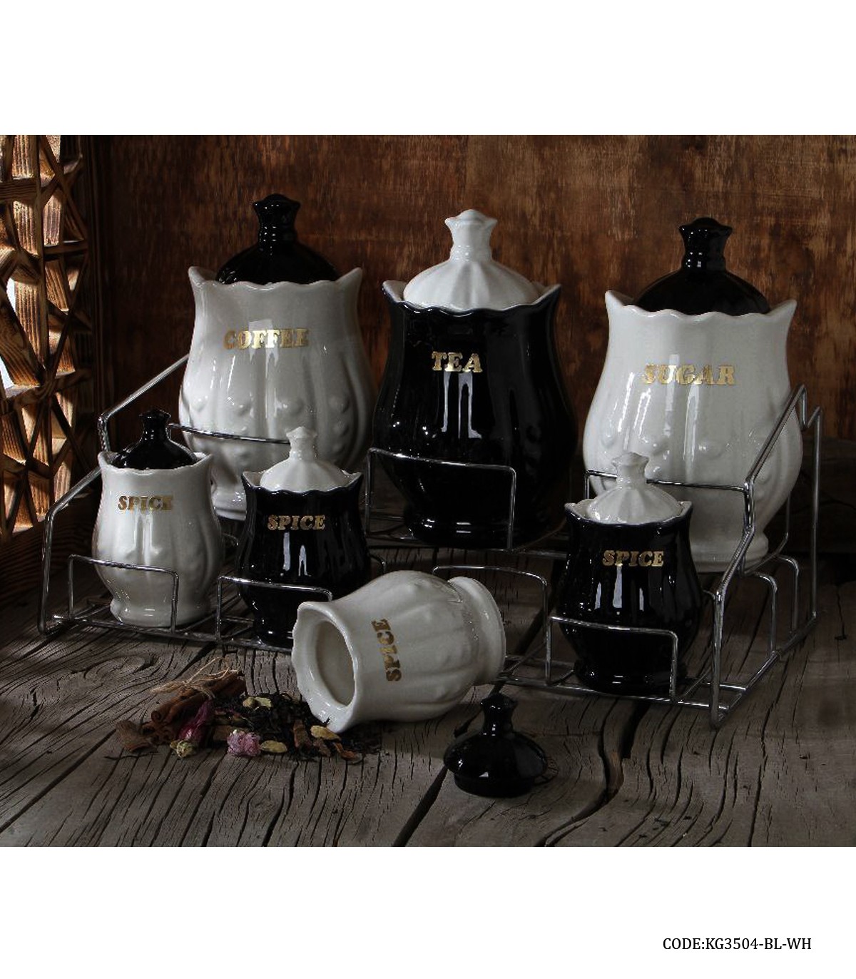 سرویس پاسماوری زیبا مدل مهنیا سفید مشکی