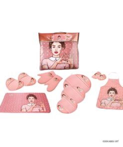 سرویس آشپزخانه پارچه ای مدل girl