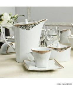 سرویس چینی پردیس 12 نفره 101 پارچه سری ونوس طرح مرسده