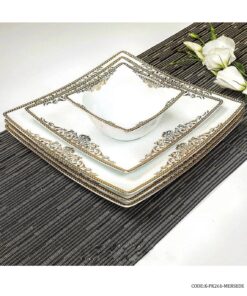 سرویس چینی پردیس 6 نفره 30 پارچه سری ونوس طرح مرسده