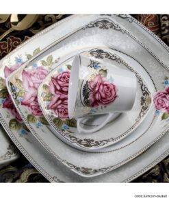 سرویس چینی پردیس 12 نفره 105 پارچه سری پاریس طرح بهار