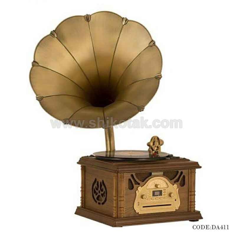 گرامافون رومیزی مدل آنتیک