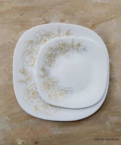 سرویس آرکوپال مربعی 6 نفره مدل GOLD HELINA