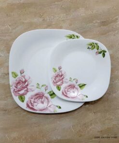 سرویس آرکوپال چهار گوش 26 پارچه 6 نفره مدل PINK DORIS