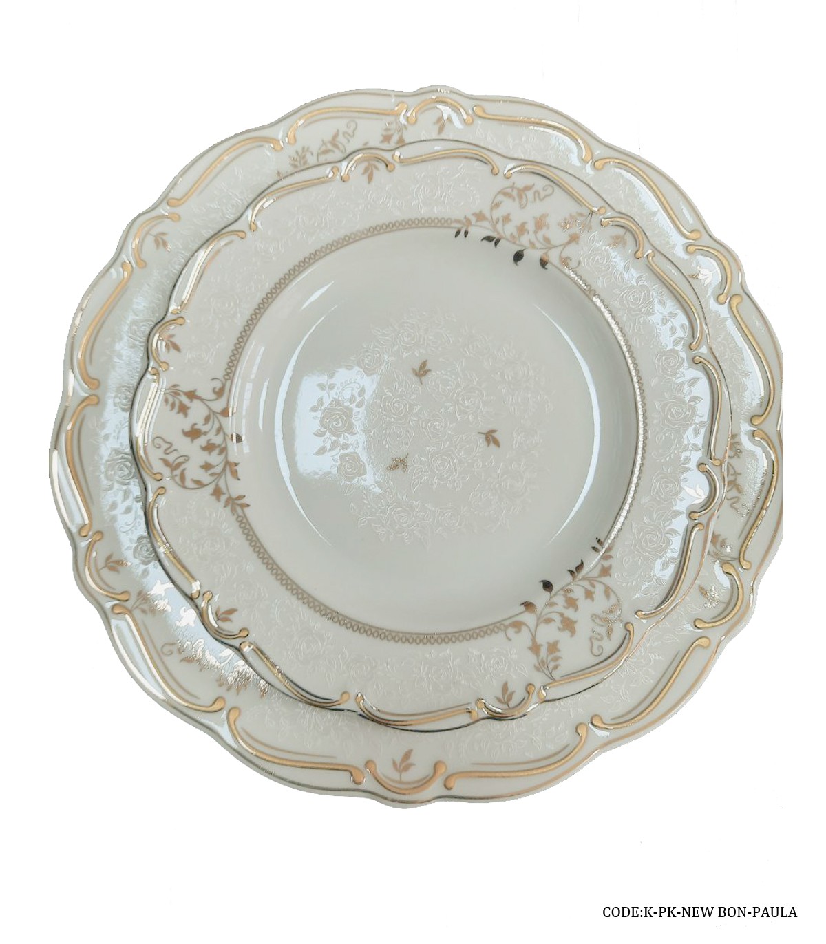 سرویس چینی 98 پارچه پردیس مدل پائولا