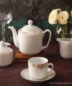 سرویس چینی 102 پارچه زرین سری رادیانس مدل کلودیا