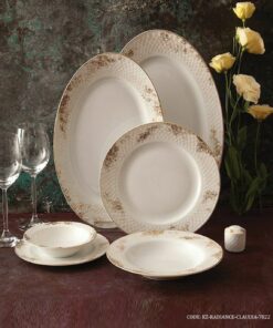 سرویس چینی 28 پارچه زرین سری رادیانس مدل کلودیا
