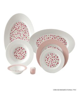 سرویس چینی 28 پارچه زرین سری رادیانس مدل فلورال