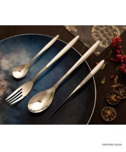 سرویس قاشق چنگال استیل 138 پارچه مدل 742324