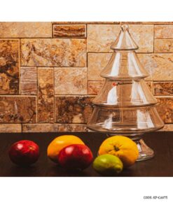 شکلات خوری سه طبقه پایه دار مدل کاج