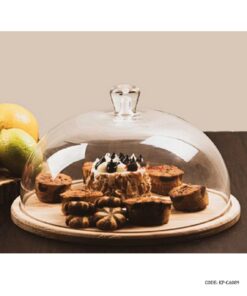 کیک خوری گرد صفحه چوبی مدل 089