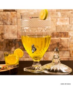 کلمن شیشه ای 5 لیتری فانتزی مدل آنجلیکا