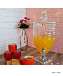 کلمن شیشه ای 5 لیتری کلاسیک مدل هخامنشی