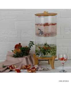 کلمن پایه چوبی دو طبقه مدل 012