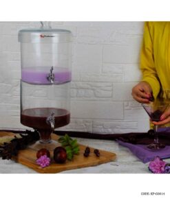 کلمن دو طبقه 9 لیتری پایه بلور مدل 014