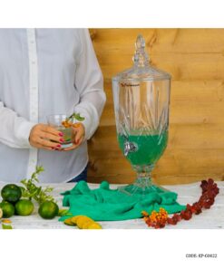 کلمن شیشه ای پایه دار 3/5 لیتری مدل پریما