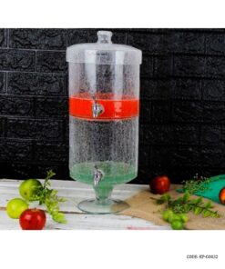 کلمن دو طبقه شیشه ای الماسی مدل پاشاسازه