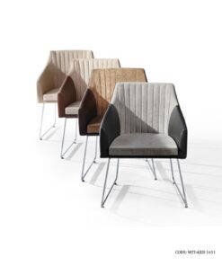 صندلی ناهار خوری پایه فلزی مدل اکسیس