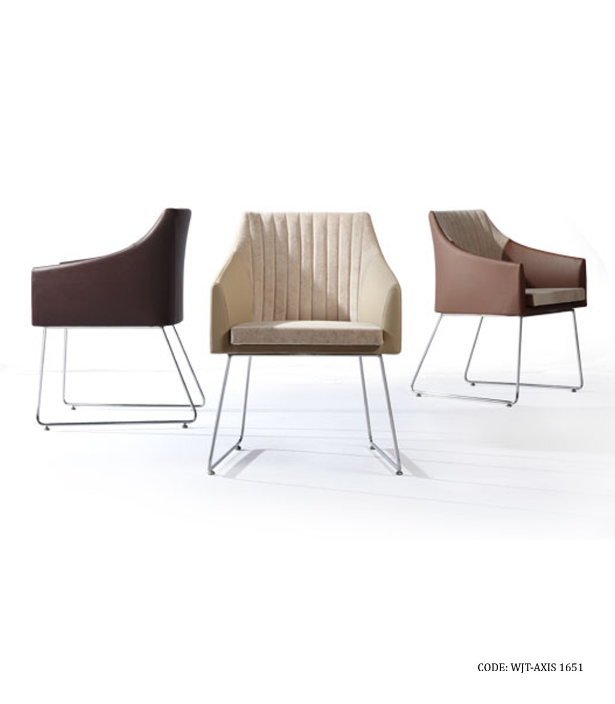 صندلی ناهار خوری پایه فلزی مدل اکسیس