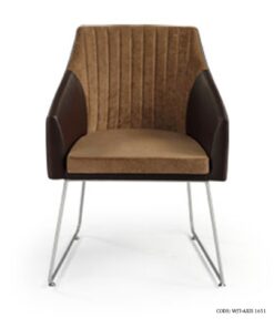 صندلی ناهار خوری پایه فلزی مدل اکسیس