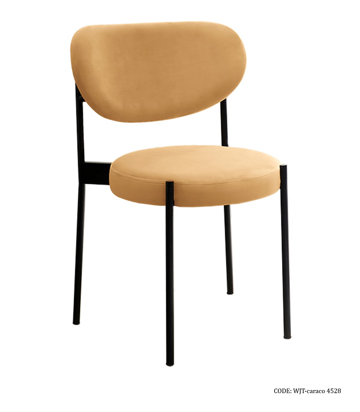 صندلی ناهار خوری مدرن فلزی مدل کاراکو