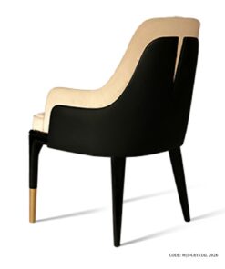 صندلی ناهار خوری دسته دار مدل کریستال