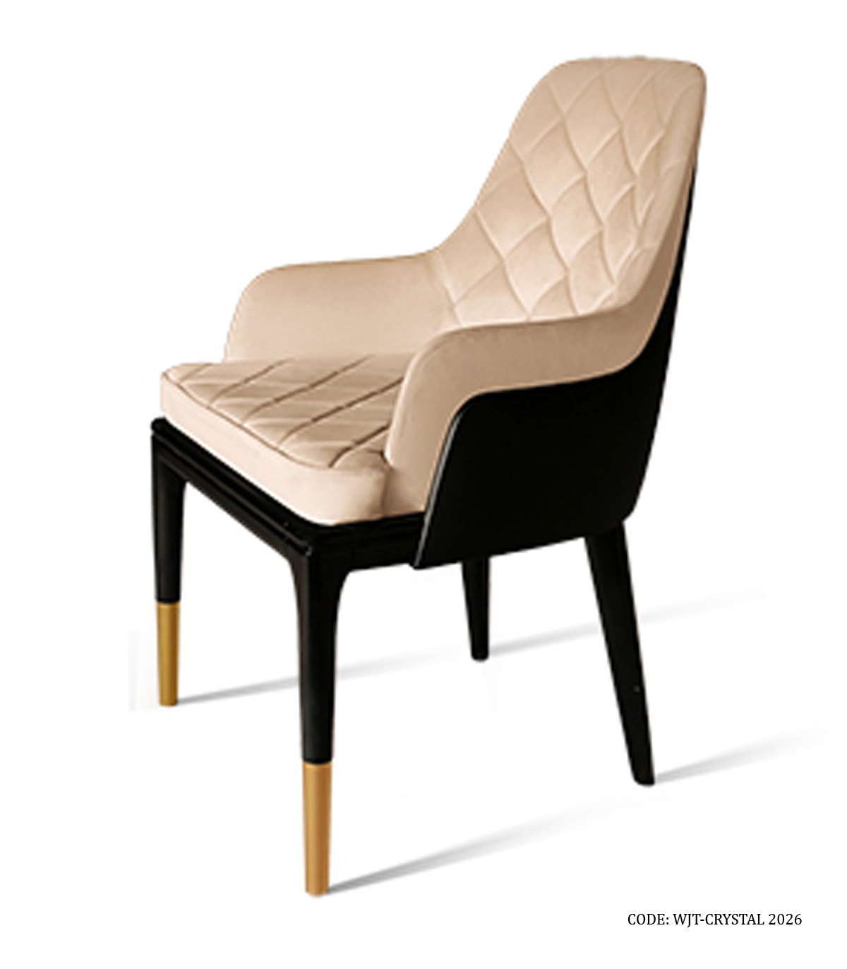 صندلی ناهار خوری دسته دار مدل کریستال