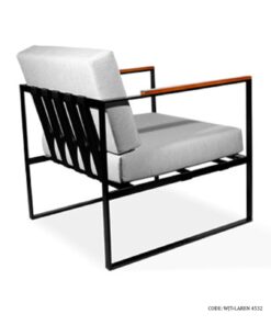 صندلی دسته دار فلزی مدل لارن