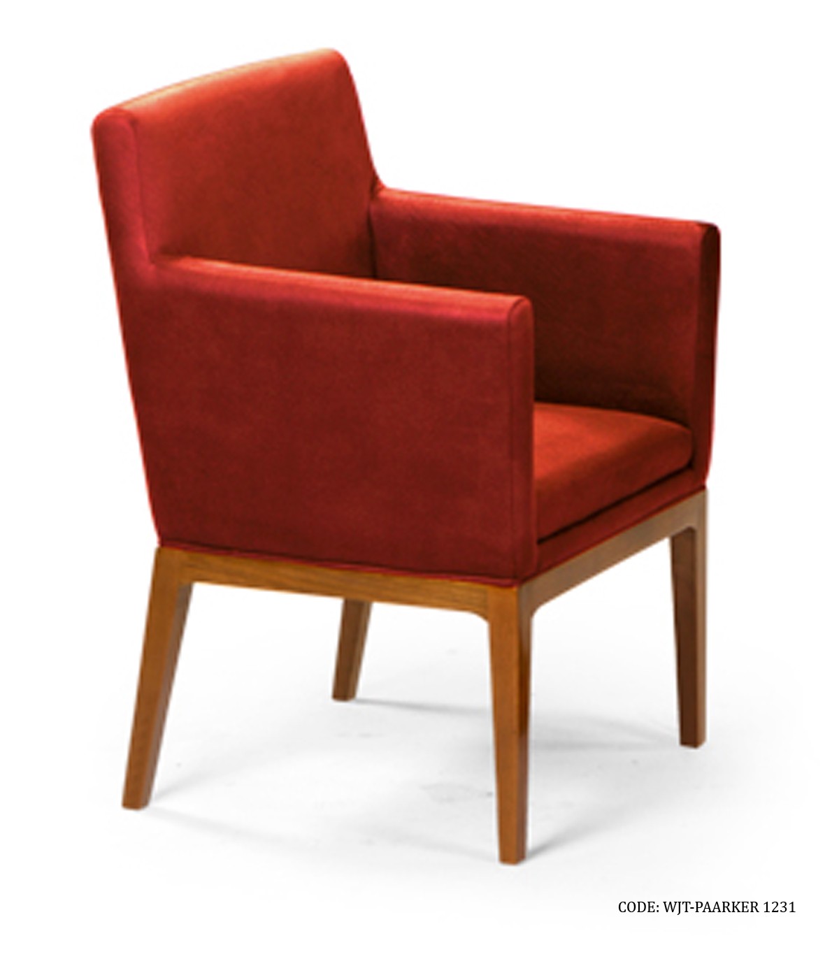 صندلی ناهارخوری پایه چوبی مدل پارکر